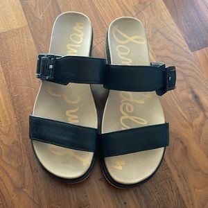 - Sam Edelman women platform  slide sandals